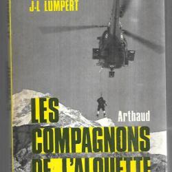 les compagnons de l'alouette de j.l.lumbert , hélicoptère de montagne