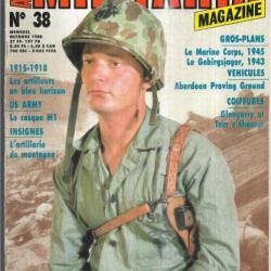 Militaria Magazine 38 épuisé éditeur , mas 36, iwo jima gros plan marines, casque usm1, musée aberde