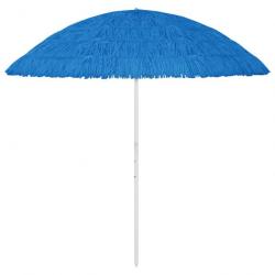 Parasol de plage hawaii 300 cm bleu 02_0008390