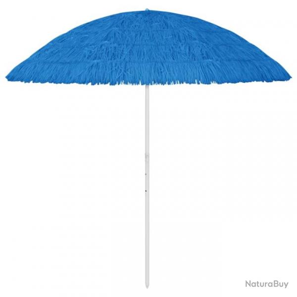 Parasol de plage hawaii 300 cm bleu 02_0008390