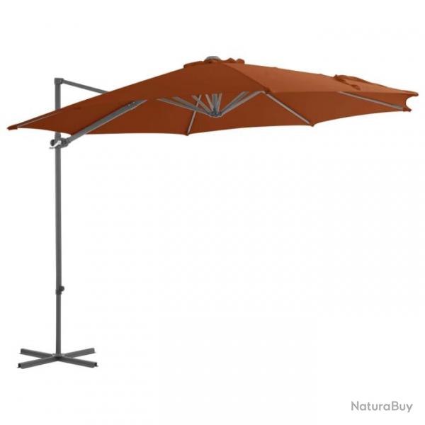 Parasol dport avec mt en acier 300 cm orange 02_0008478