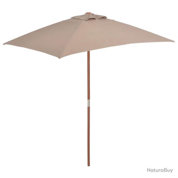 Parasol avec mt en bois 150 x 200 cm taupe 02_0008112