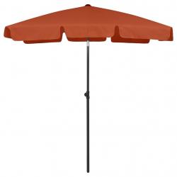 Parasol de plage 180 x 120 cm orange 02_0008407
