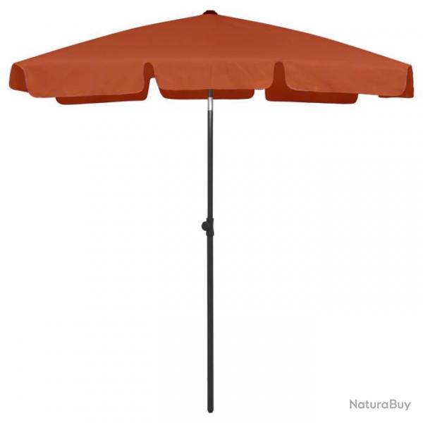 Parasol de plage 180 x 120 cm orange 02_0008407
