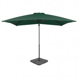 Parasol avec base portable 2,5 x 2,5 cm vert 02_0008062