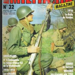 Militaria Magazine 32 épuisé éditeur ,garand m1, stahlhelm 15-18 2, soldat soviétique 41-45 4,