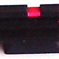 Guidon Transversal visée translucide rouge 8 mm