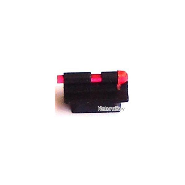 Guidon Transversal vise translucide rouge 8 mm