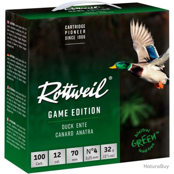 12/70 Game Edition Canard 3,25mm 32g plomb N4 (Calibre: 12/70)