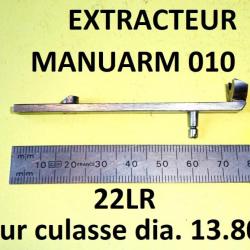 extracteur NEUF 22lr manu arm manuarm 010 (culasse diamètre 13.80mm) - VENDU PAR JEPERCUTE (b11205)