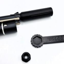Silencieux et outil de démontage pour Artemis PP750 calibre 4,5 et 5,5mm