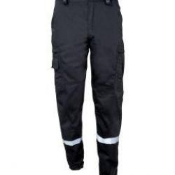 Pantalon Action Cityguard Bande rétro-réfléchissantes noir-44