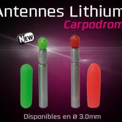 Antenne Lithium (Led) 3,0mm Fun Fishing Vert