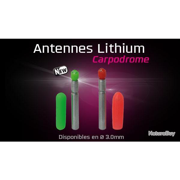 Antenne Lithium (Led) 3,0mm Fun Fishing Vert