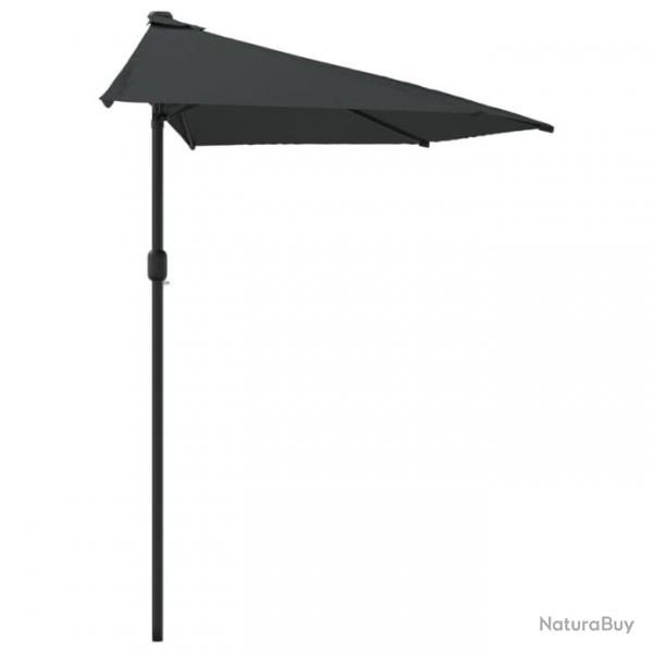 Parasol demi de balcon et mt en aluminium 270 x 135cm anthracite 02_0008310