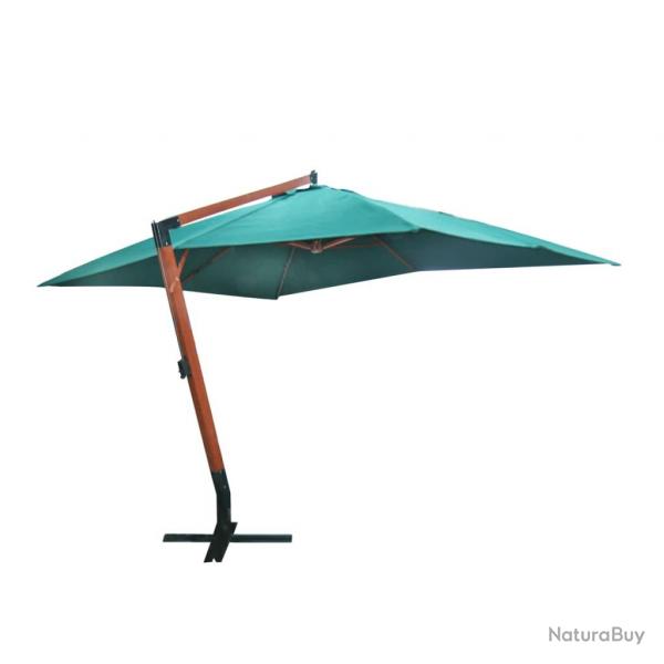 Parasol grand d'extrieur flottant 300 x 400 cm vert 02_0008677