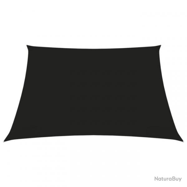 Voile toile d'ombrage parasol tissu oxford carr 3,6 x 3,6 m noir 02_0009478