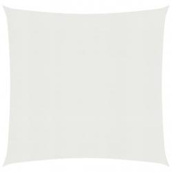 Voile toile d'ombrage parasol 160 g/m² PEHD 4,5 x 4,5 m blanc 02_0009023