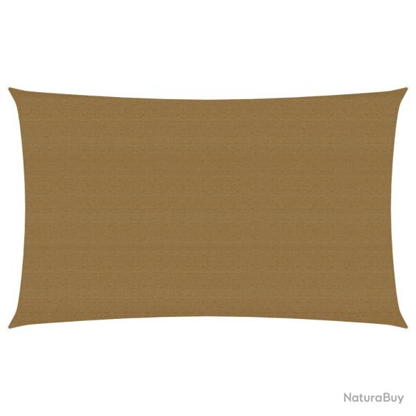 Voile toile d'ombrage parasol 160 g/m 2 x 4,5 m PEHD taupe 02_0009303