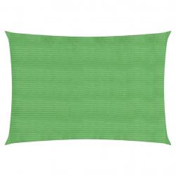 Voile toile d'ombrage parasol 160 g/m² PEHD 2,5 x 4 m vert clair 02_0009363