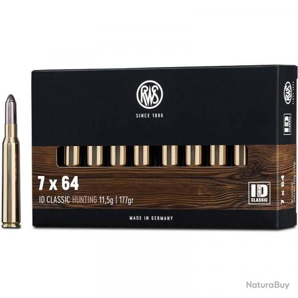 20 Munitions RWS Cal.7x64 ID Classic 177gr