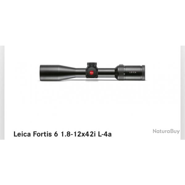Op optique ! Lunette Leica Fortis 6  1.8-12x42 L-4a