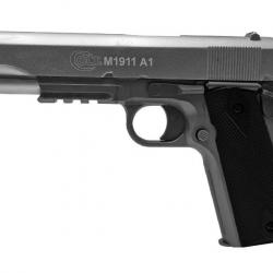 Airsoft - Colt 1911 silver ressort | Cybergun (180130 | 3559961801302)