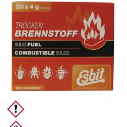 Combustible pour réchaud (20 blocs)