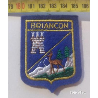 Écusson brodé à paillettes - Jean Bart - ROUGE - Patch à coudre