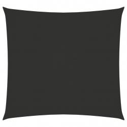 Voile toile d'ombrage parasol tissu oxford carré 7 x 7 m anthracite 02_0009536