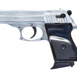 Pistolet à Blanc Ekol Lady Chromé Calibre 9mm PAK