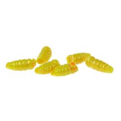 Imitation Asticots Berkley PowerBait Maggot JAUNE