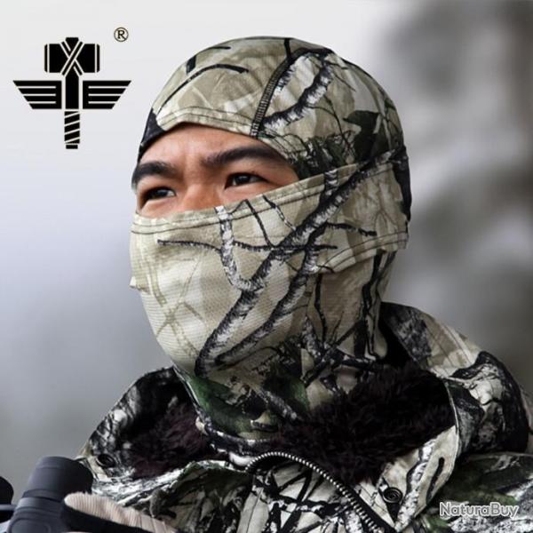 Cagoule Camouflage Chasse 3 positions Extensible Elastique Bonne Qualit Chasse Airsoft