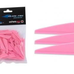 Lot de 100 plumes Avalon pour flèche Hybrid Rose