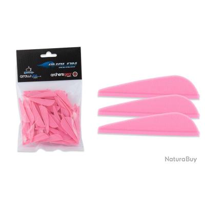 Lot De 100 Plumes Pour Flèches De Tir à L'arc - Pleine Longueur 10,5 Pouces - Aile Gauche - Blanc