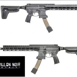 EXCLU PNA KIT MPX JOHN WICK MPX AEG et GBB TTI JW3 Carbon Stippling Handguard Carbine Kit