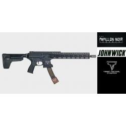 EXCLU PNA KIT MPX JOHN WICK MPX AEG et GBB TTI JW3 Carbon Stippling Handguard Carbine Kit