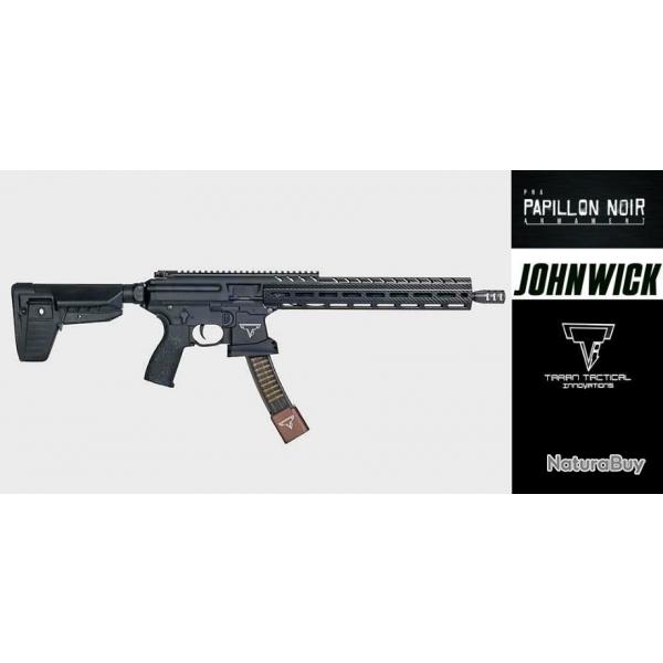 OFFRE FLASH! KIT MPX JOHN WICK MPX AEG et GBB TTI JW3 Carbon Stippling Handguard Carbine Kit