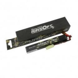 Airsoft - Batterie Li-Po 1 stick 7.4V - 1400 mAh 25C tamiya | Gens ace (BAT123 | 6928493332559)