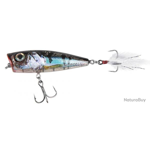 Poisson Nageur Salmo Rattlin Pop 7cm CLEAR HOLO SMELT