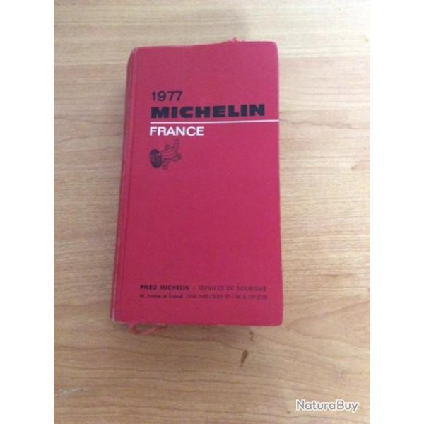Guide Michelin France 1977