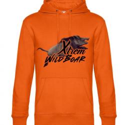 Sweat sanglier orange fluo XTREM WILDBOAR