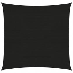 Voile toile d'ombrage parasol 160 g/m² PEHD 3 x 3 m noir 02_0009200