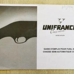 Notice Fusil Unifrance Semi Automatique Occasion