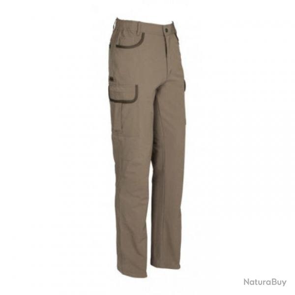 Pantalon de chasse Percussion Hyperstrech savane Vert Beige