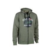 Sweat Shirt Zippé Homme Percussion Ghostcamo Forest Evo