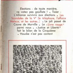 le charivari 16 politique française les racistes chinois  revue satyrique 1967