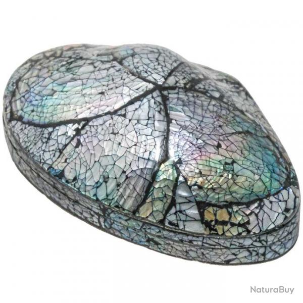 Coffret en nacre abalone paua