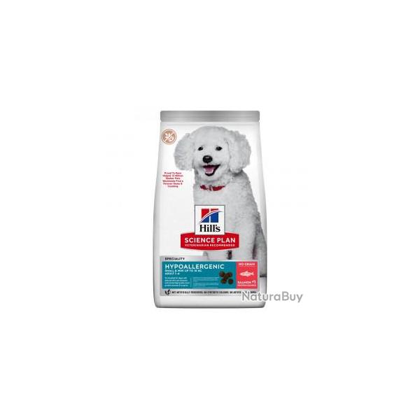 HILLS CANINE ADULT HYPOALLERGENIQUE SMALL AND MINI 1.5KGS
