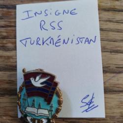 Insigne RSS Turkménistan